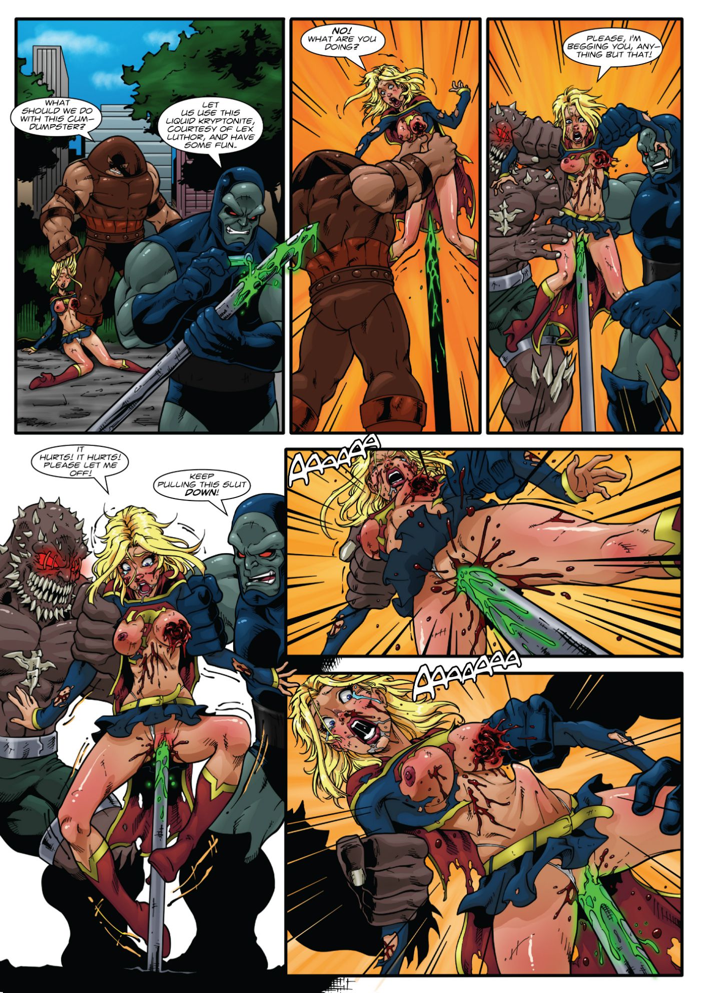 Supergirl’s Last Stand (Justice League) [R_EX] 1 . Supergirl's Last Stand - Chapter 1 (Justice League) [R_EX] – page 25