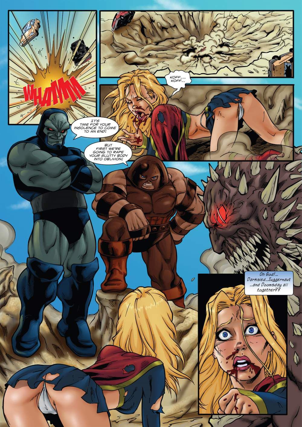 Supergirl’s Last Stand (Justice League) [R_EX] 1 . Supergirl's Last Stand - Chapter 1 (Justice League) [R_EX] – page 3