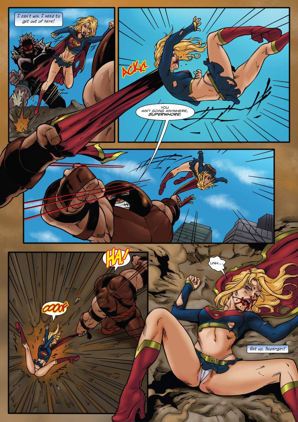 Supergirl’s Last Stand (Justice League) [R_EX] 1 . Supergirl's Last Stand - Chapter 1 (Justice League) [R_EX] – page 4