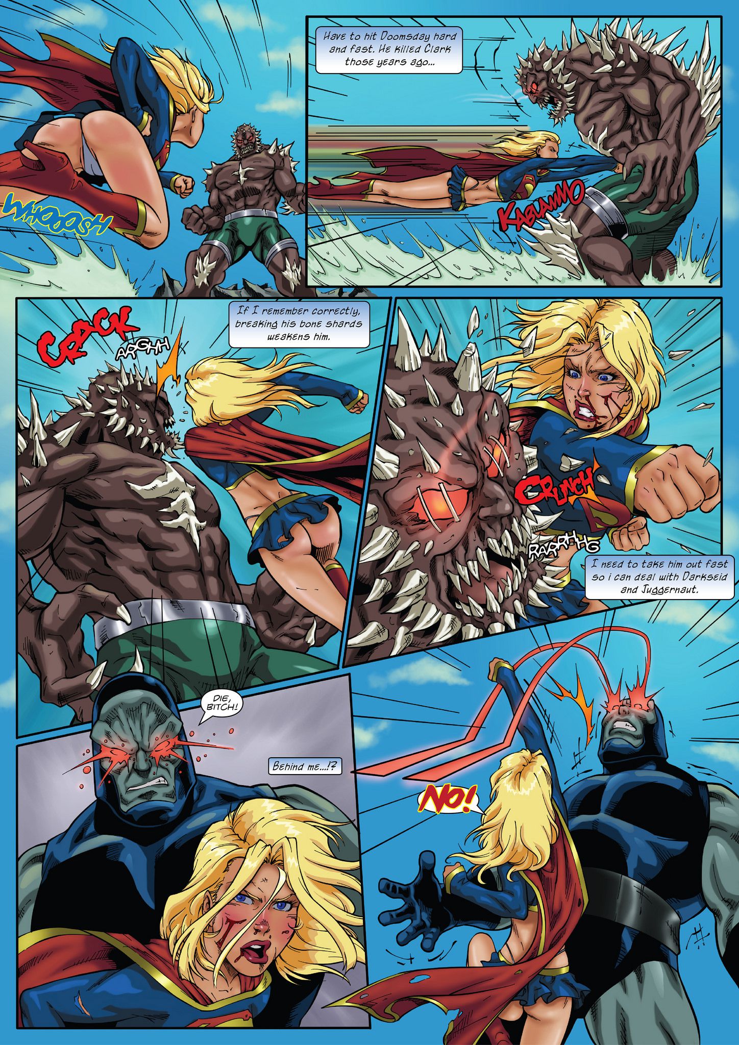Supergirl’s Last Stand (Justice League) [R_EX] 1 . Supergirl's Last Stand - Chapter 1 (Justice League) [R_EX] – page 6