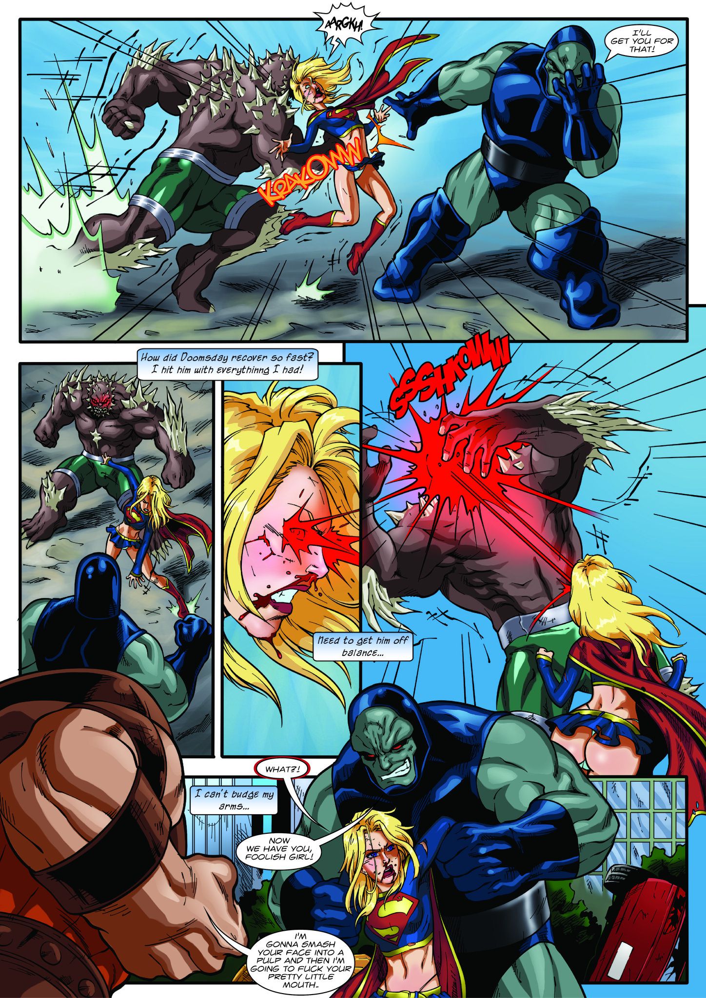 Supergirl’s Last Stand (Justice League) [R_EX] 1 . Supergirl's Last Stand - Chapter 1 (Justice League) [R_EX] – page 7