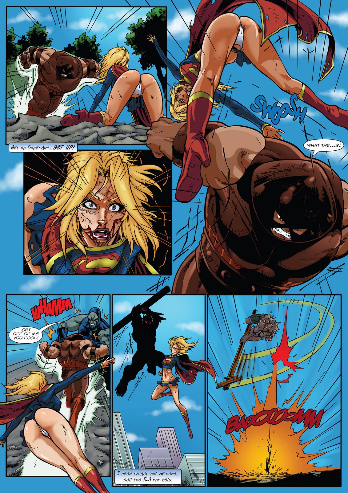 Supergirl’s Last Stand (Justice League) [R_EX] 1 . Supergirl's Last Stand - Chapter 1 (Justice League) [R_EX] – page 9