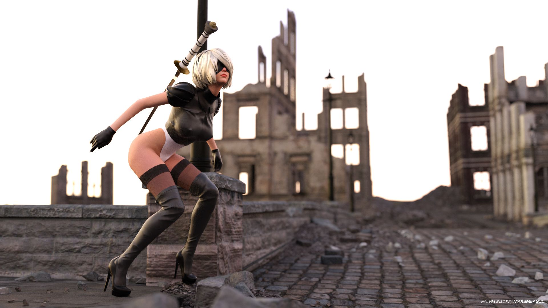 Eve – Encounter (Nier: Automata) [MaxSmeagol] 1 . Eve - Encounter  - Chapter 1 (Nier: Automata) [MaxSmeagol] – page 4