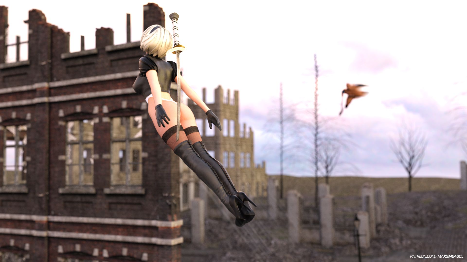 Eve – Encounter (Nier: Automata) [MaxSmeagol] 1 . Eve - Encounter  - Chapter 1 (Nier: Automata) [MaxSmeagol] – page 6