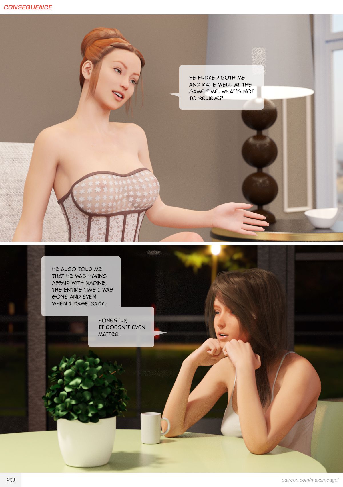 Consequences [MaxSmeagol] 1 . Consequences - Chapter 1 [MaxSmeagol] – page 24