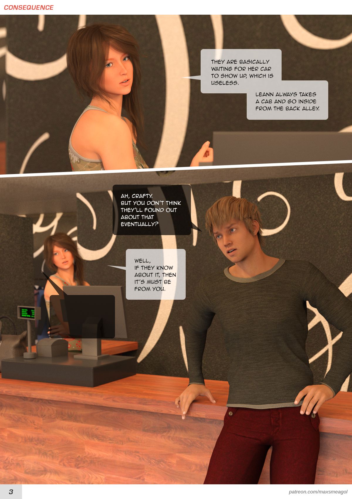 Consequences [MaxSmeagol] 1 . Consequences - Chapter 1 [MaxSmeagol] – page 4
