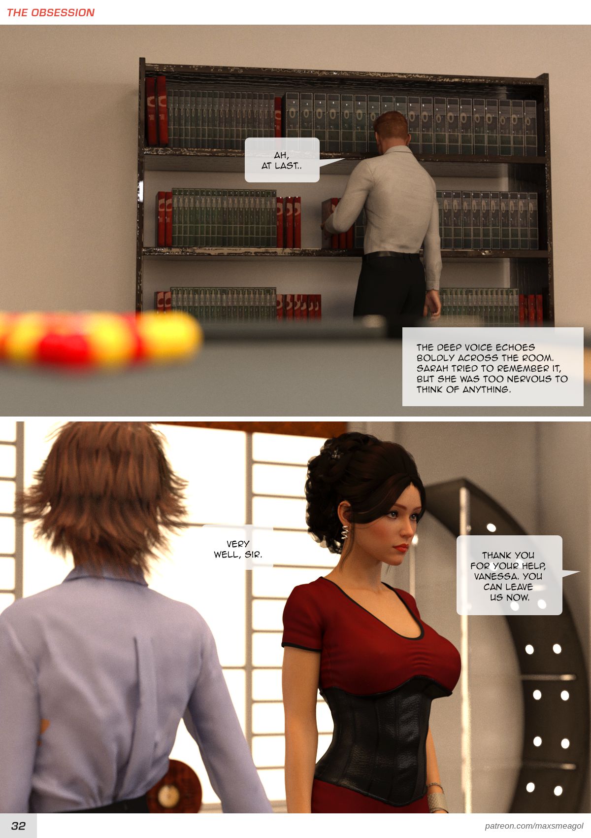 The Obsession [MaxSmeagol] 1 . The Obsession - Chapter 1 [MaxSmeagol] – page 33