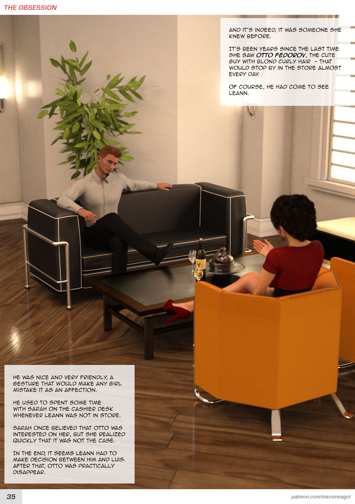 The Obsession [MaxSmeagol] 1 . The Obsession - Chapter 1 [MaxSmeagol] – page 36