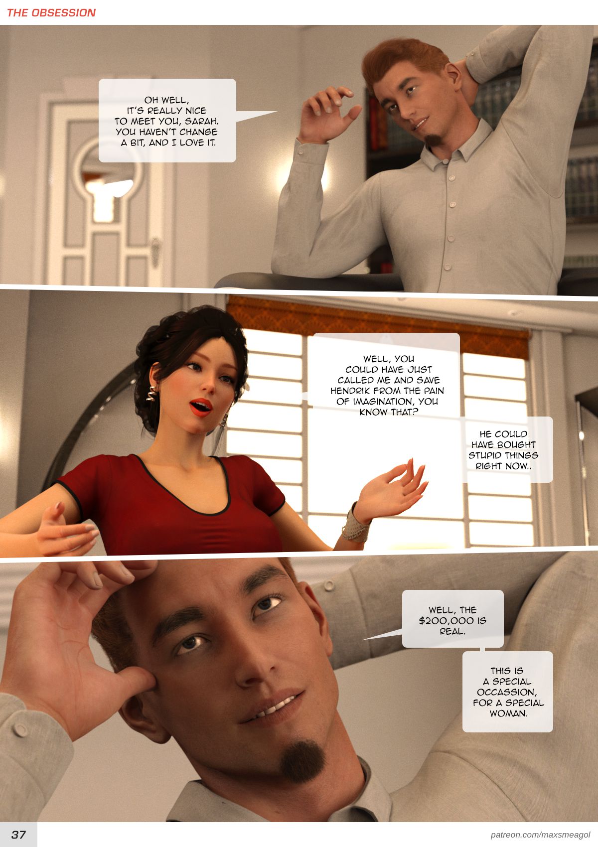 The Obsession [MaxSmeagol] 1 . The Obsession - Chapter 1 [MaxSmeagol] – page 38