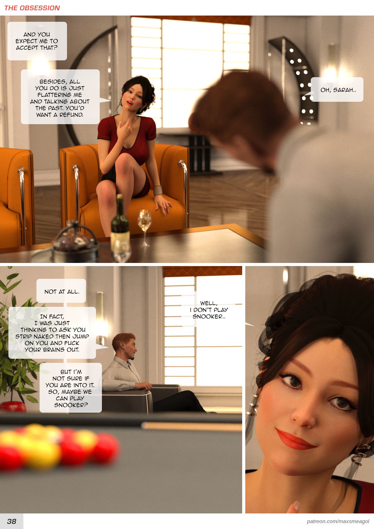The Obsession [MaxSmeagol] 1 . The Obsession - Chapter 1 [MaxSmeagol] – page 39