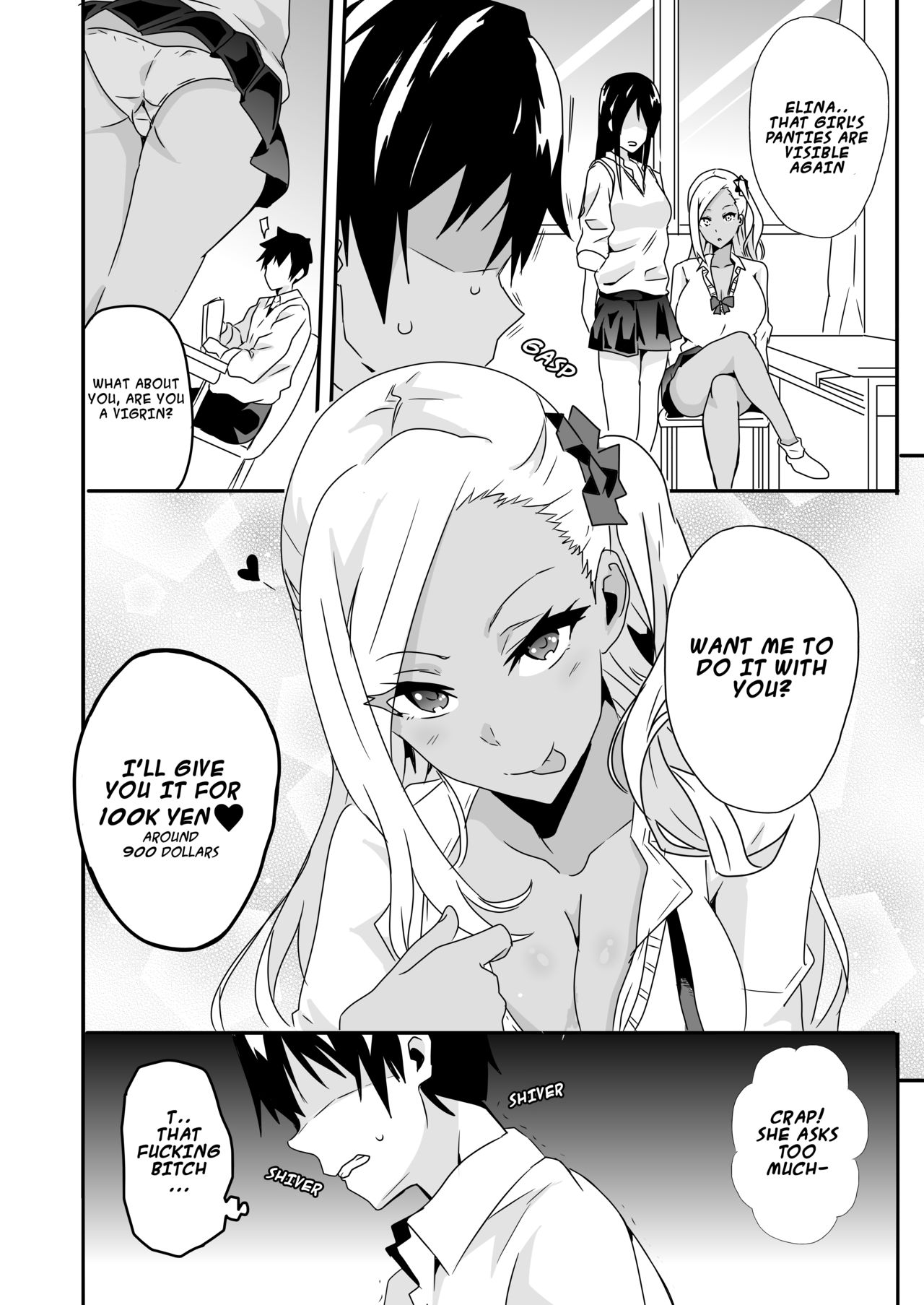 Delusional School [Macho] 1 . Delusional School - Chapter 1 - Situation Of Gal Shindou Elina [Macho] – page 4