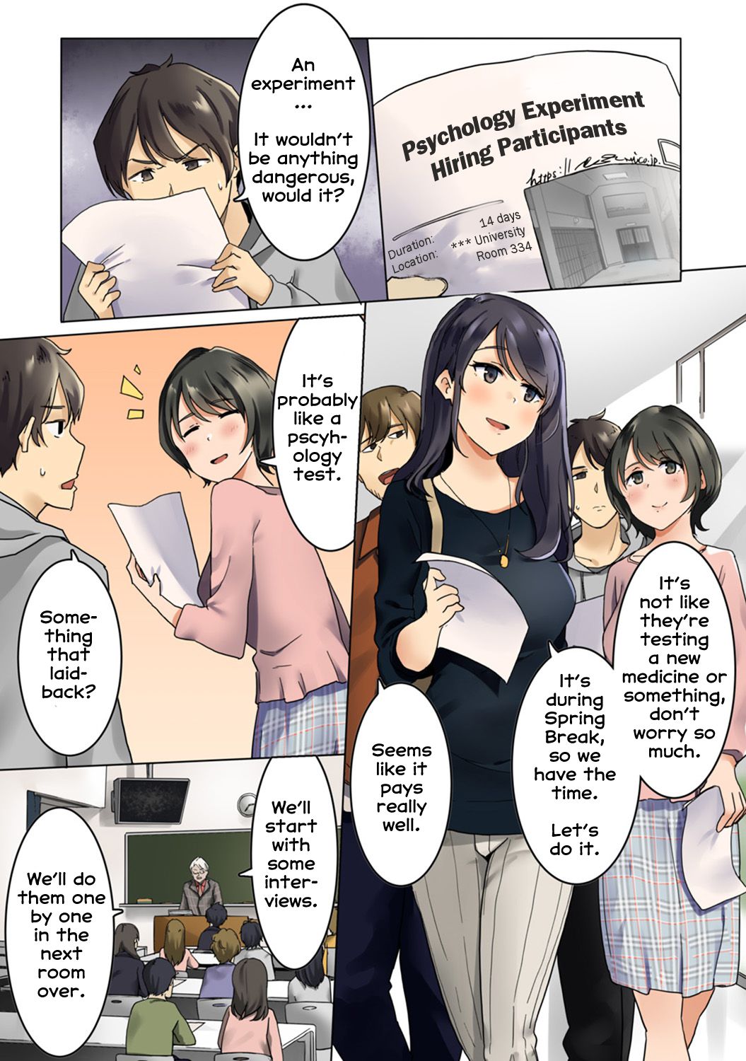 Kangoku Zemi Kanshu ni Zettai Fukujuu o Shiirarete… [Wakamatsu] 1 . Kangoku Zemi Kanshu ni Zettai Fukujuu o Shiirarete... - Chapter 1 [Wakamatsu] – page 1