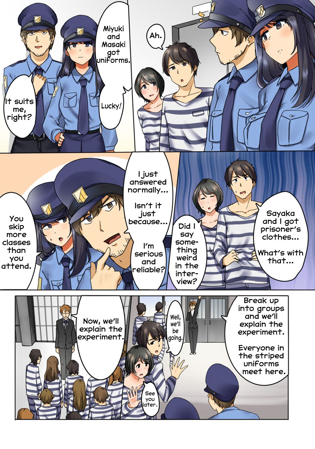 Kangoku Zemi Kanshu ni Zettai Fukujuu o Shiirarete… [Wakamatsu] 1 . Kangoku Zemi Kanshu ni Zettai Fukujuu o Shiirarete... - Chapter 1 [Wakamatsu] – page 4