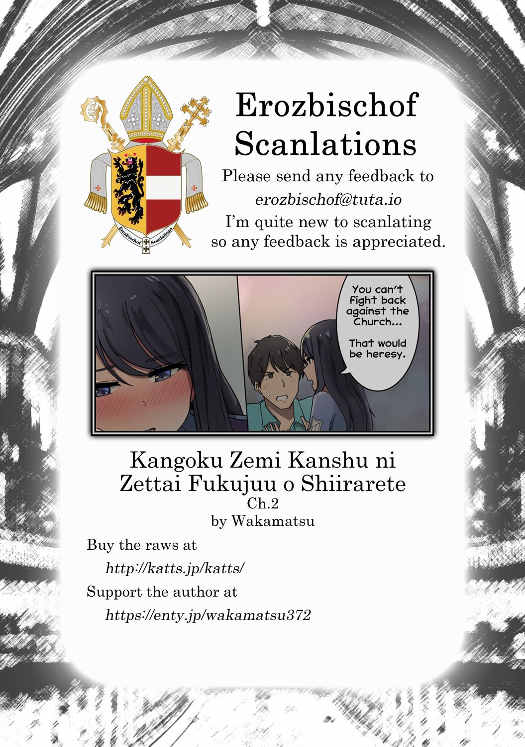 Kangoku Zemi Kanshu ni Zettai Fukujuu o Shiirarete… [Wakamatsu] 2 . Kangoku Zemi Kanshu ni Zettai Fukujuu o Shiirarete... - Chapter 2 [Wakamatsu] – page 23