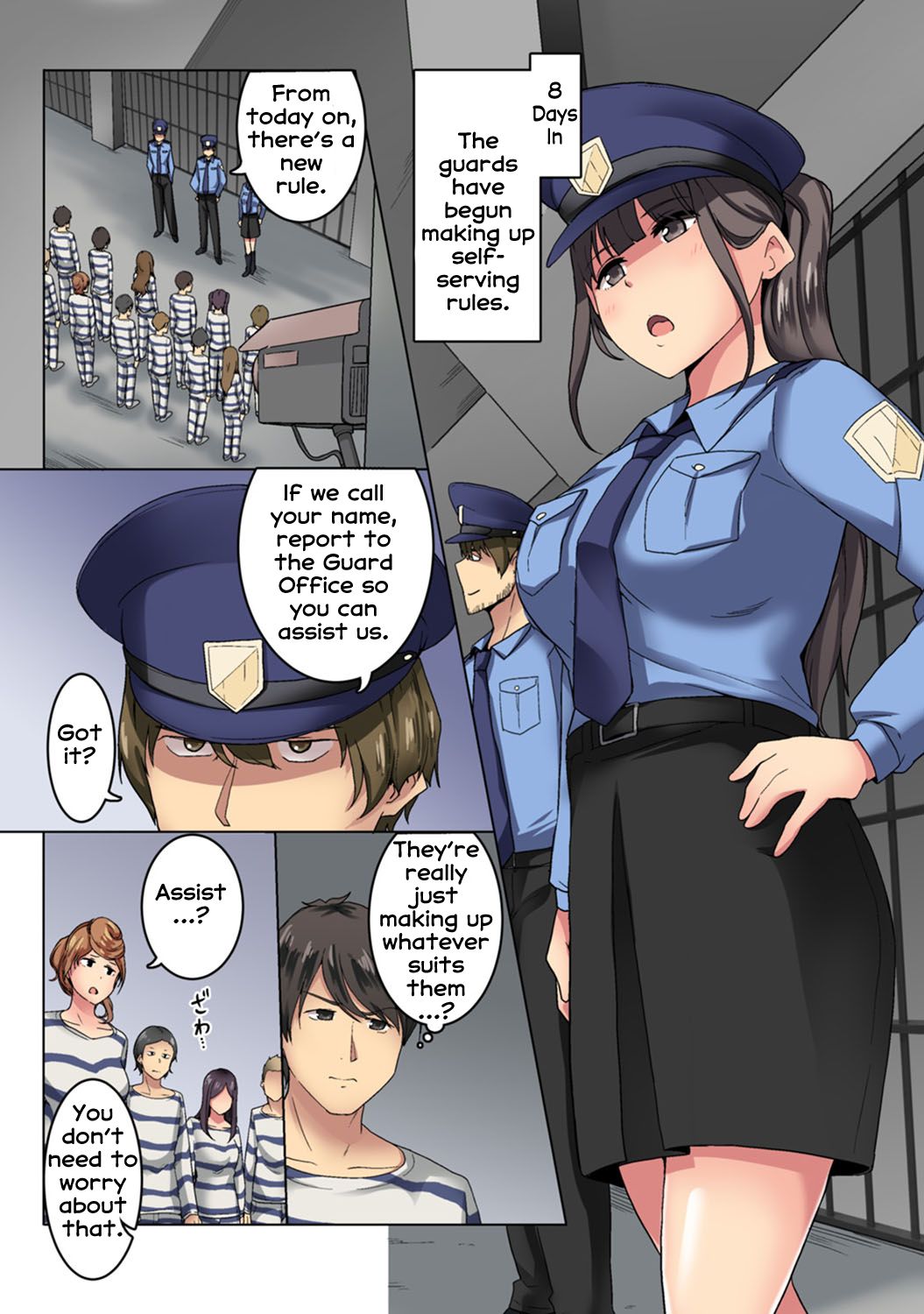 Kangoku Zemi Kanshu ni Zettai Fukujuu o Shiirarete… [Wakamatsu] 4 . Kangoku Zemi Kanshu ni Zettai Fukujuu o Shiirarete... - Chapter 4 [Wakamatsu] – page 1