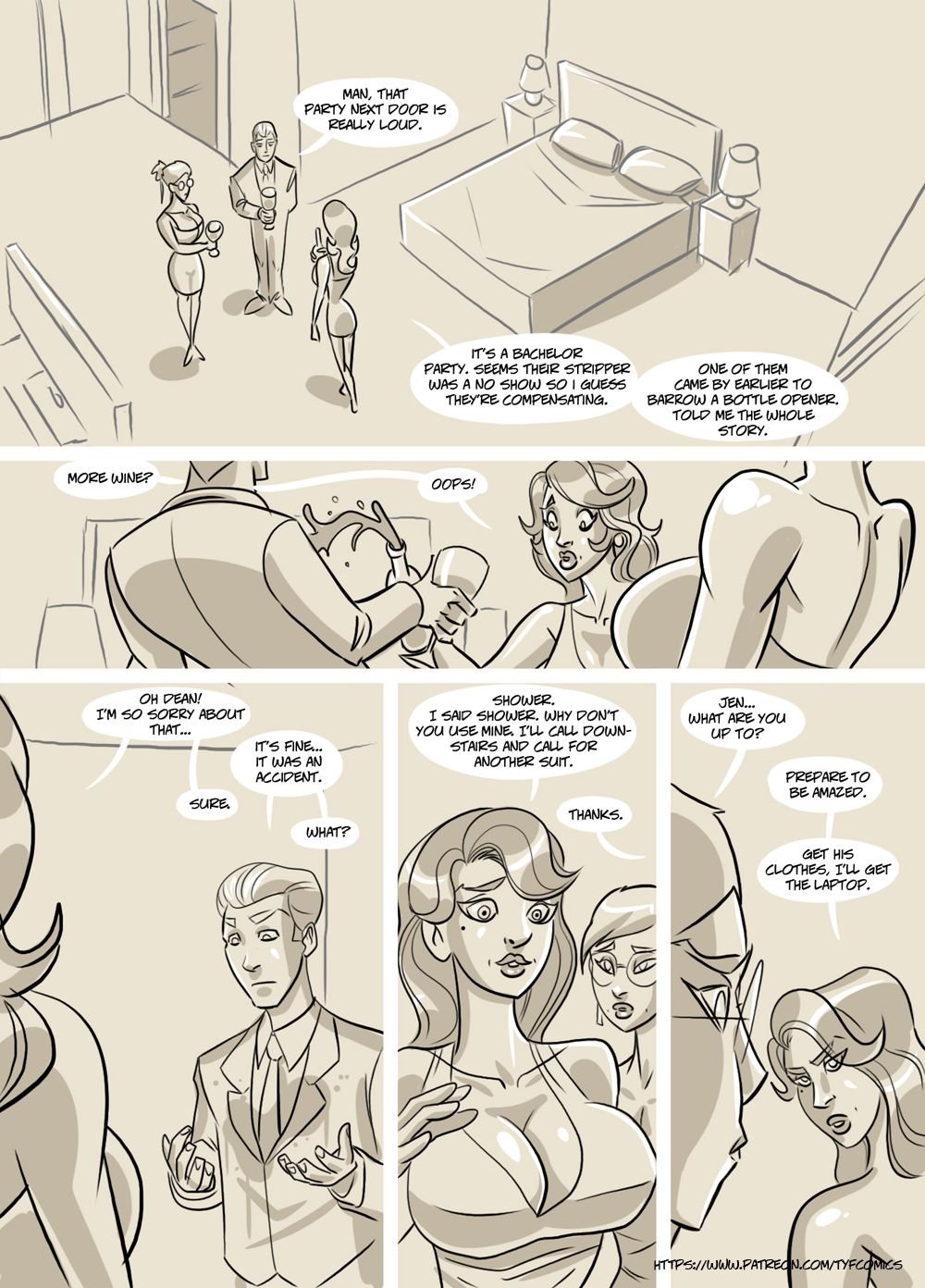 Thank You For Coming [John North] 1 . Thank You For Coming - Chapter 1 [John North] – page 14