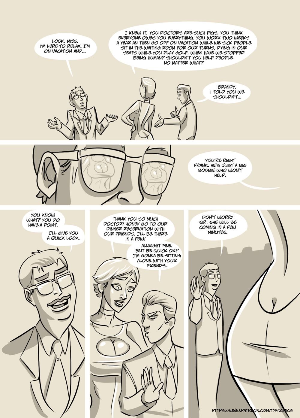 Thank You For Coming [John North] 1 . Thank You For Coming - Chapter 1 [John North] – page 6