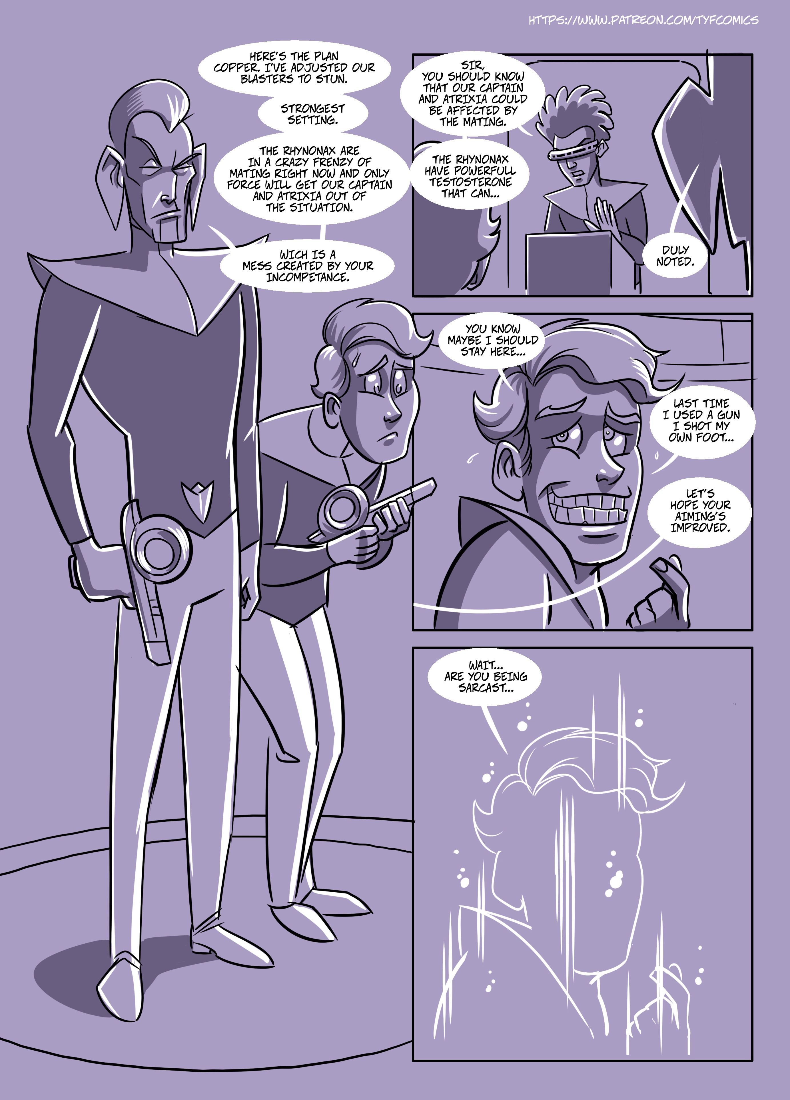 Space Trexxie [John North] 1 . Space Trexxie - Chapter 1  [John North] – page 12