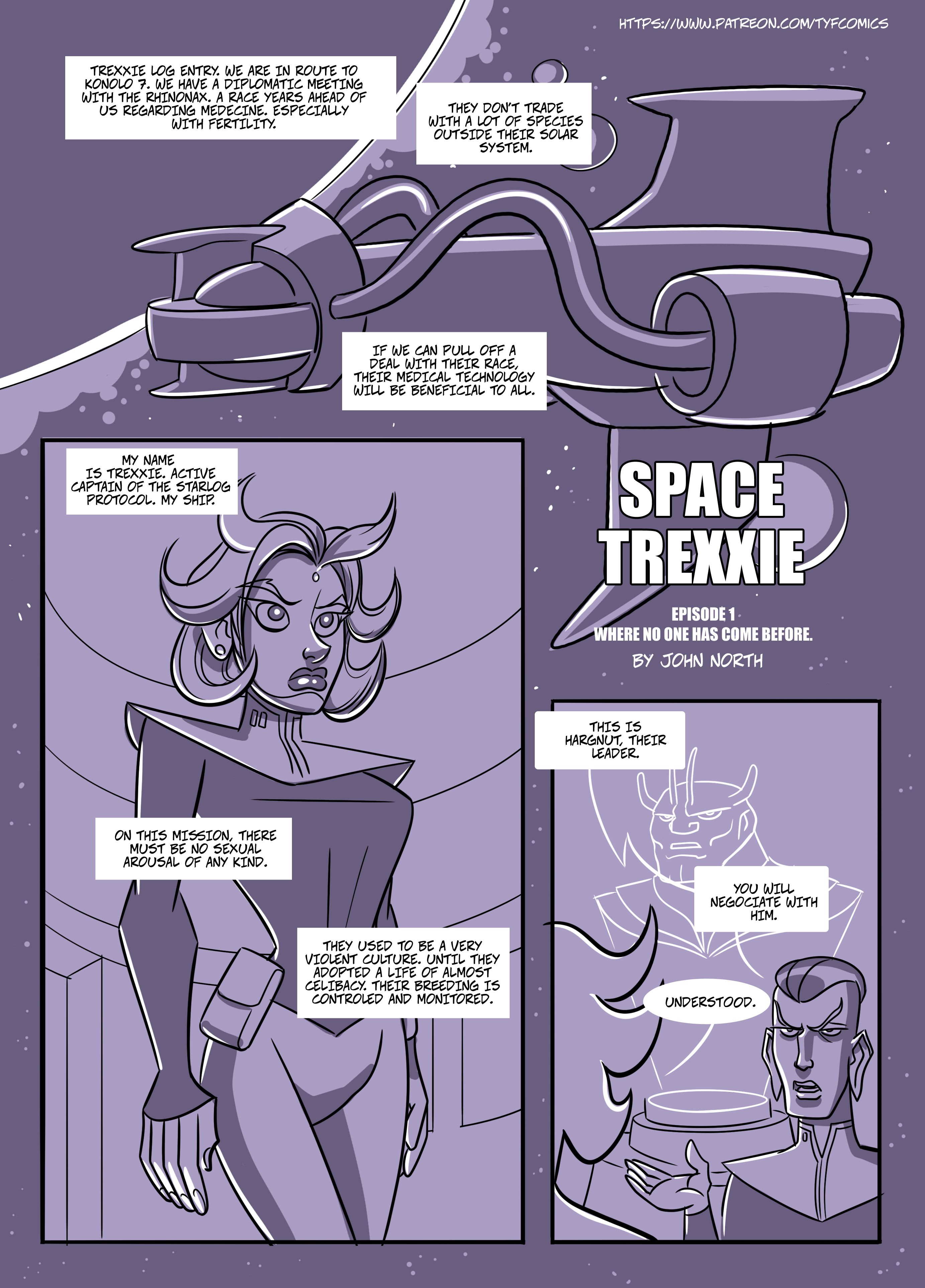 Space Trexxie [John North] 1 . Space Trexxie - Chapter 1  [John North] – page 3