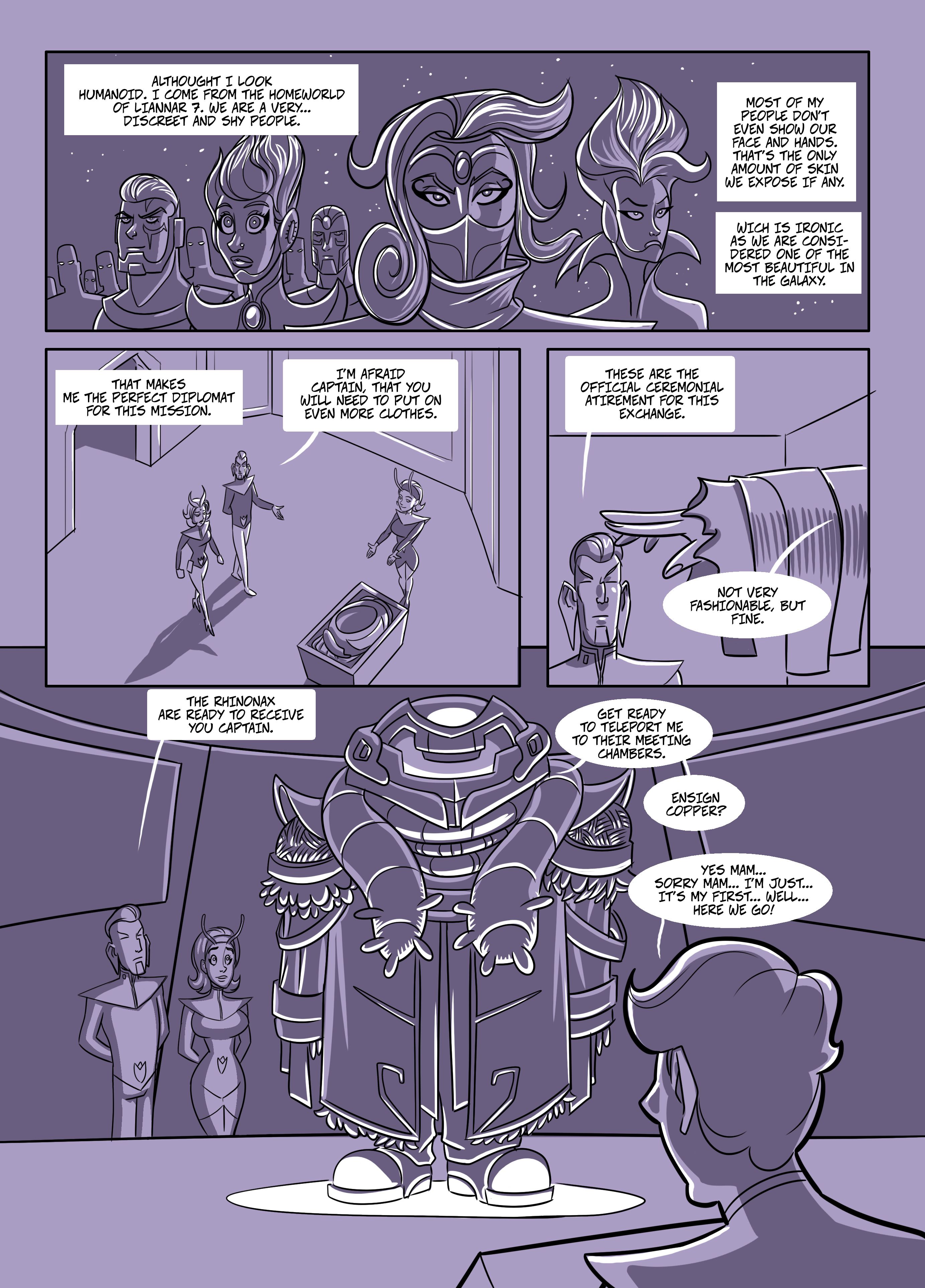 Space Trexxie [John North] 1 . Space Trexxie - Chapter 1  [John North] – page 4