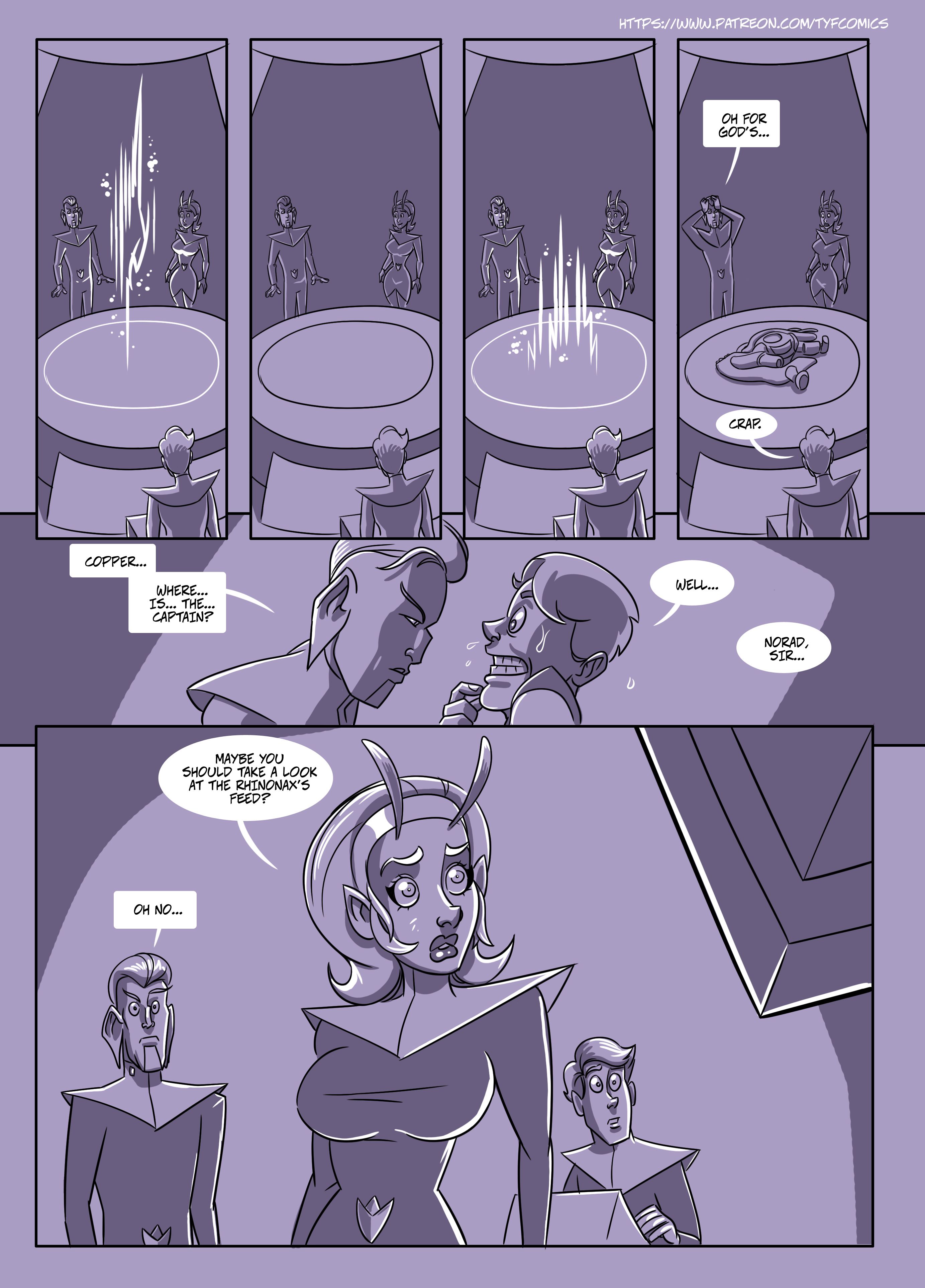 Space Trexxie [John North] 1 . Space Trexxie - Chapter 1  [John North] – page 7