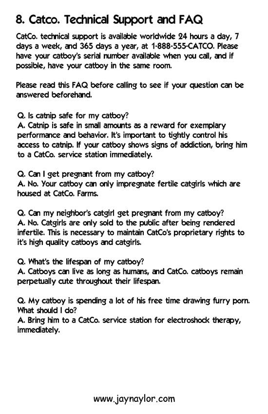 The Catboy Servant Owner’s Manual [Jay Naylor] 1 . The Catboy Servant Owner's Manual  - Chapter 1 [Jay Naylor] – page 13