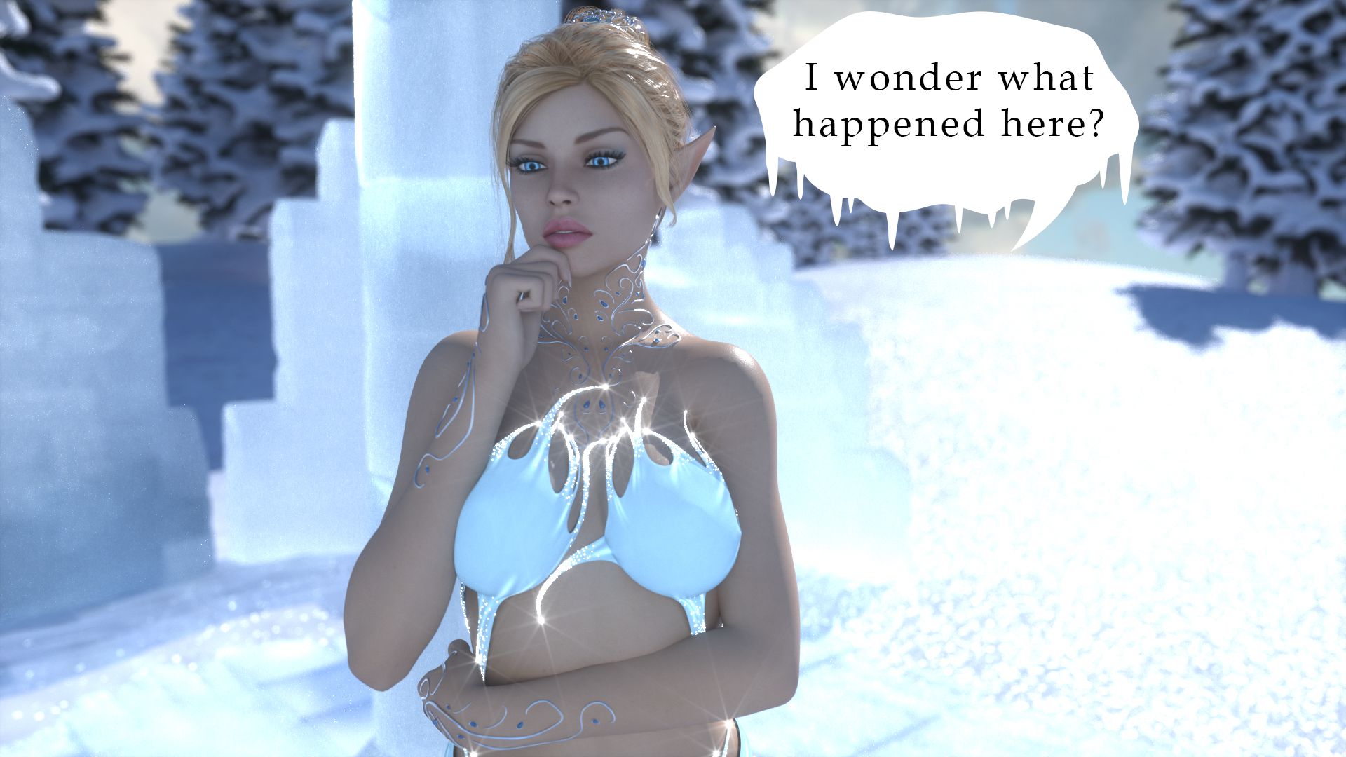 Adventure Of Cataleya – Charms Of The Ice Queen [LanasyKroft] 1 . Adventure Of Cataleya - Charms Of The Ice Queen - Chapter 1 [LanasyKroft] – page 12