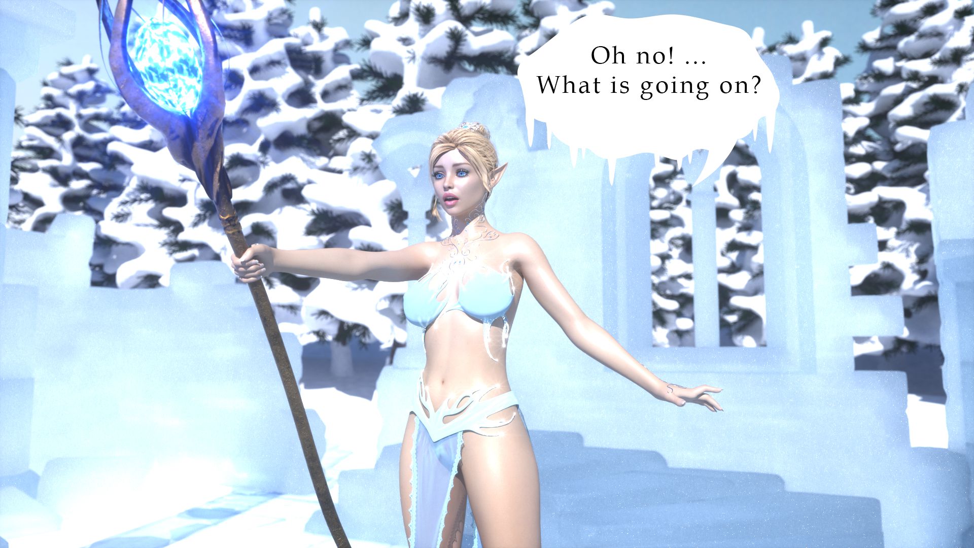 Adventure Of Cataleya – Charms Of The Ice Queen [LanasyKroft] 1 . Adventure Of Cataleya - Charms Of The Ice Queen - Chapter 1 [LanasyKroft] – page 17