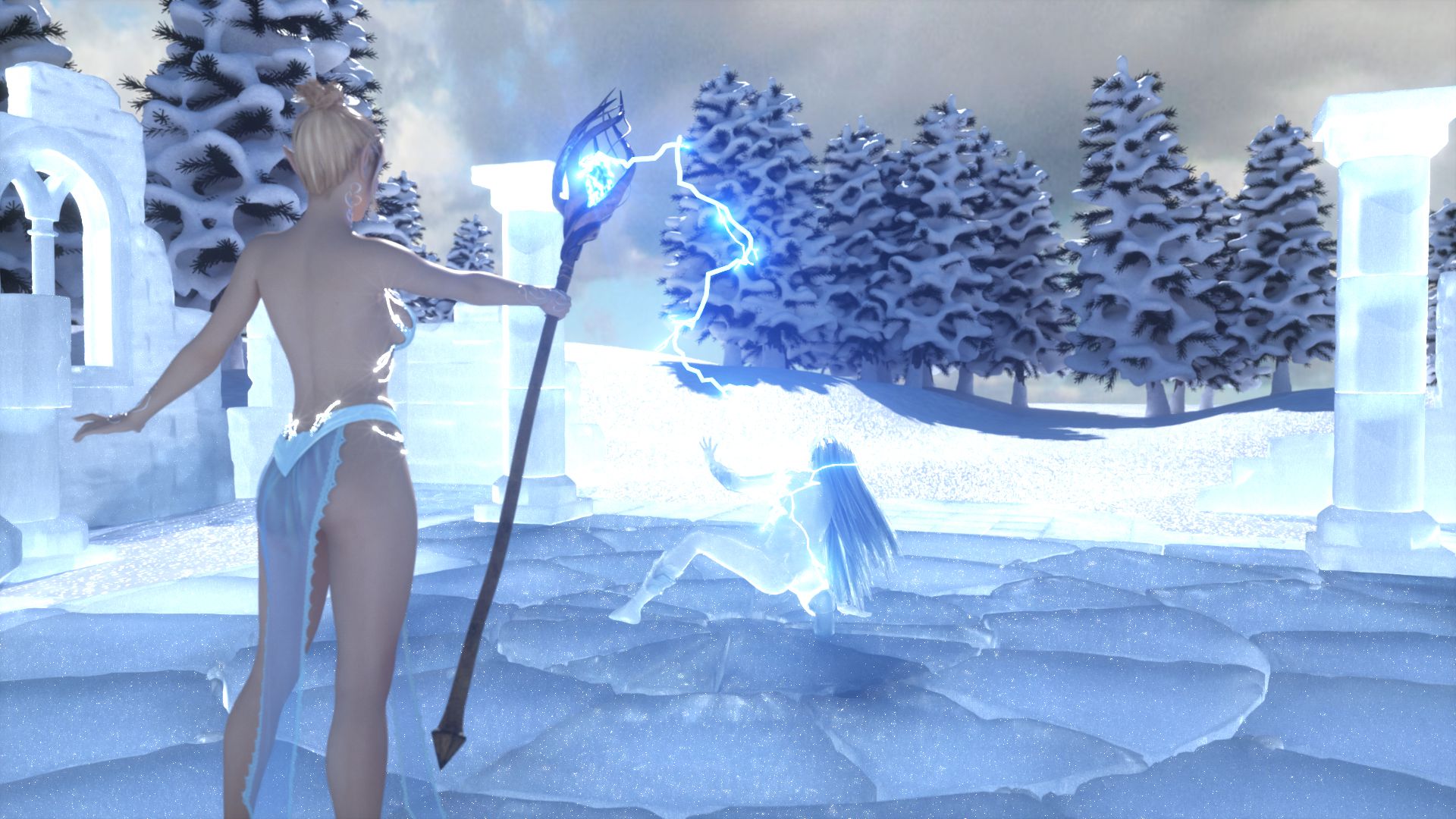 Adventure Of Cataleya – Charms Of The Ice Queen [LanasyKroft] 1 . Adventure Of Cataleya - Charms Of The Ice Queen - Chapter 1 [LanasyKroft] – page 18