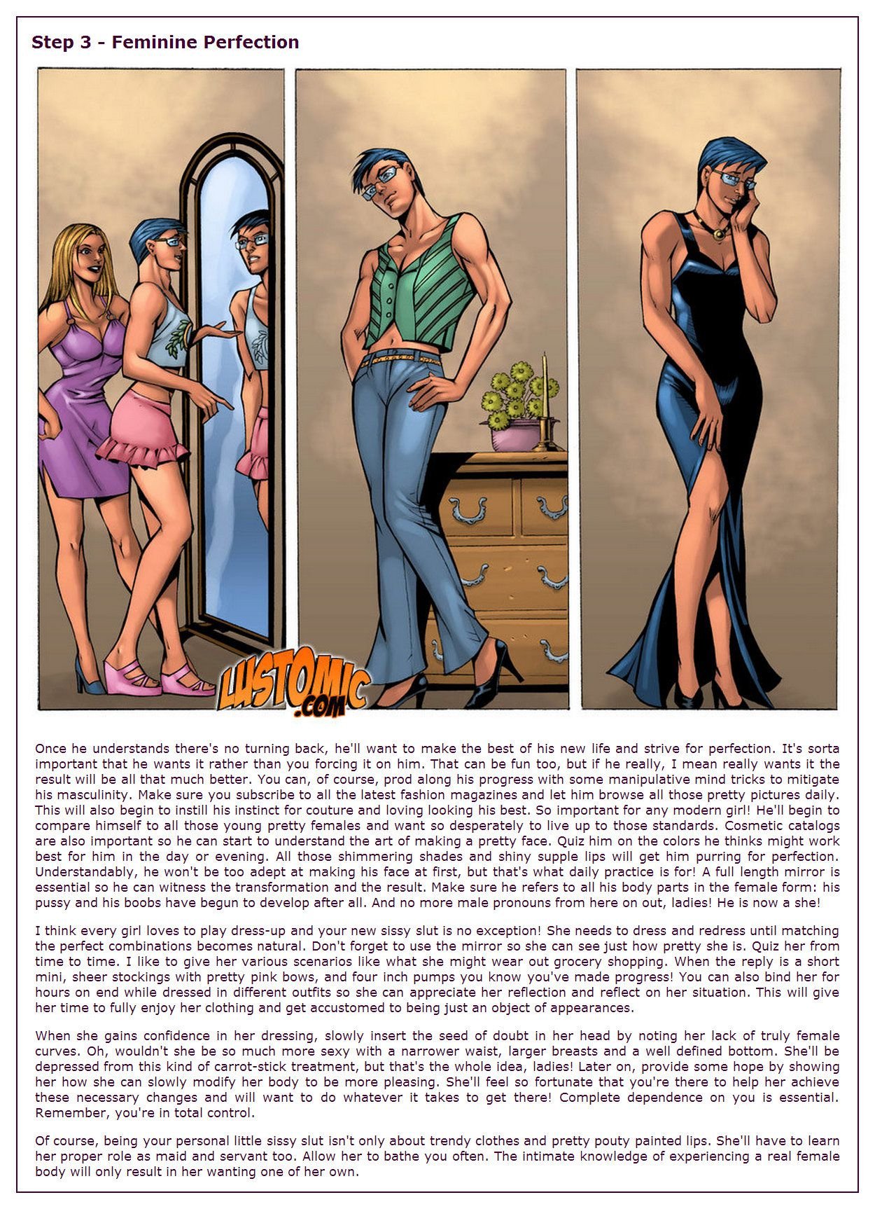 Marissa Makes Michael Michelle [Lustomic] 1 . Marissa Makes Michael Michelle - Chapter 1 [Lustomic] – page 4
