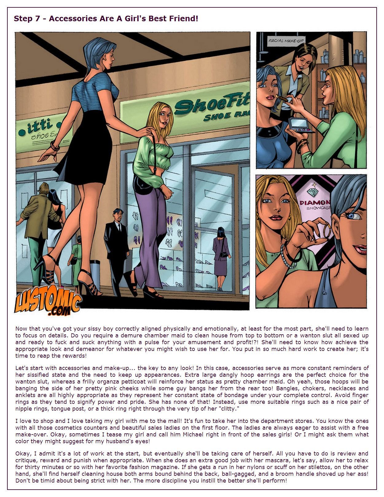 Marissa Makes Michael Michelle [Lustomic] 1 . Marissa Makes Michael Michelle - Chapter 1 [Lustomic] – page 8