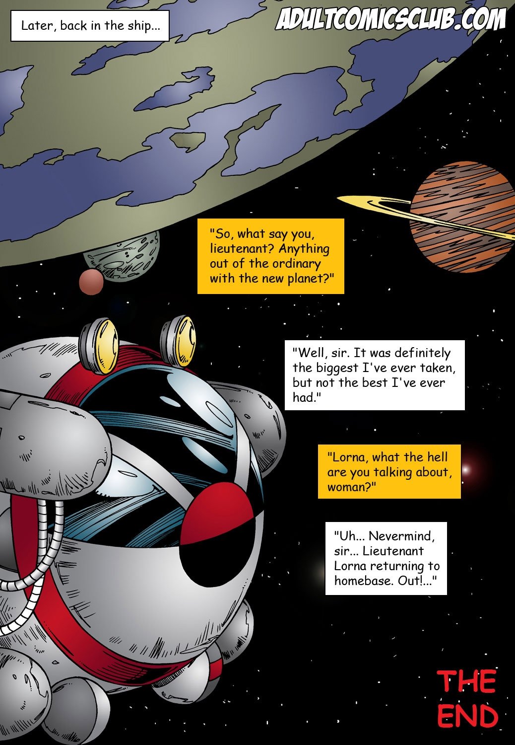 Lorna Space Encounter [AdultComicsClub] 1 . Lorna Space Encounter - Chapter 1 [AdultComicsClub] – page 30