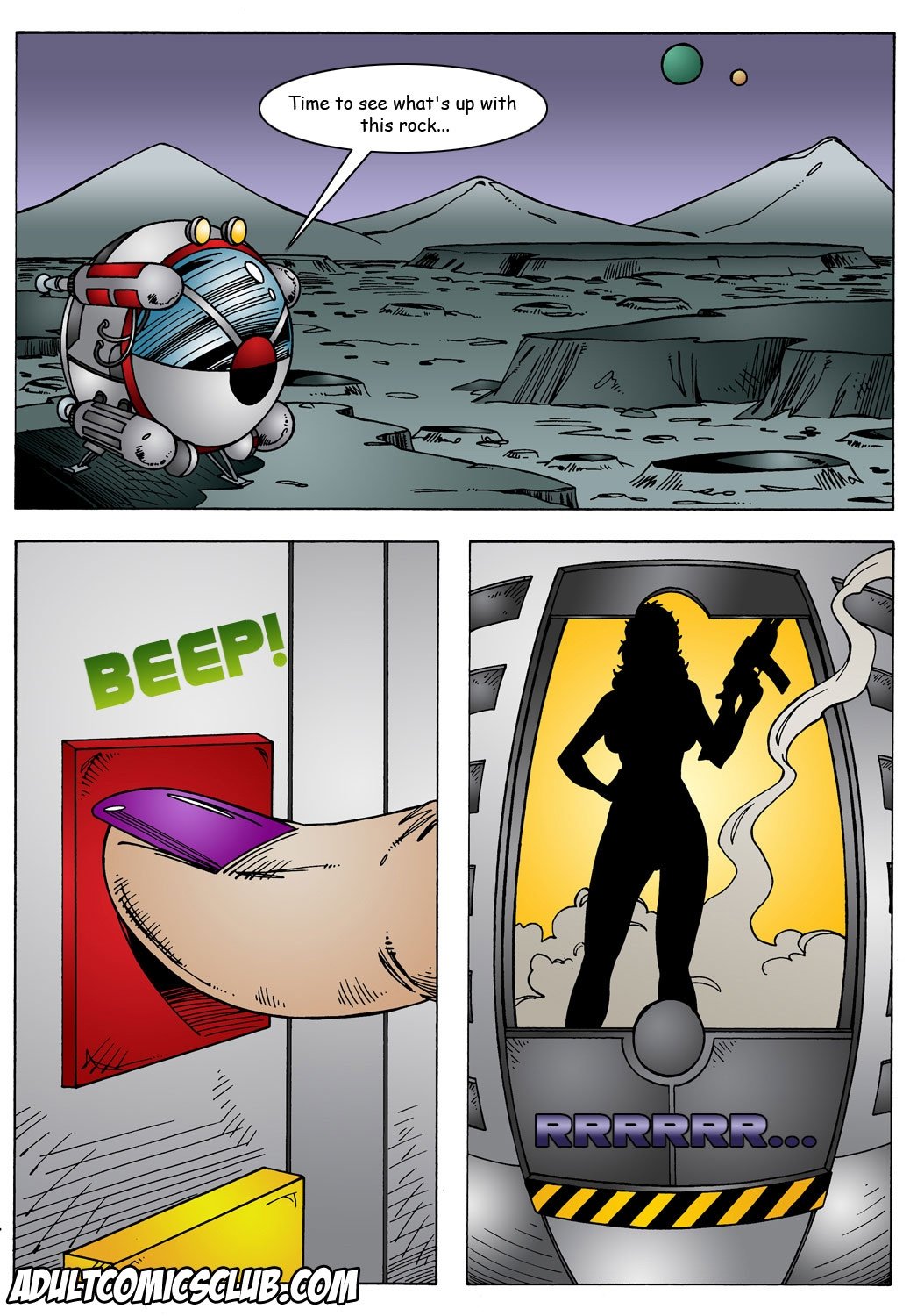 Lorna Space Encounter [AdultComicsClub] 1 . Lorna Space Encounter - Chapter 1 [AdultComicsClub] – page 4