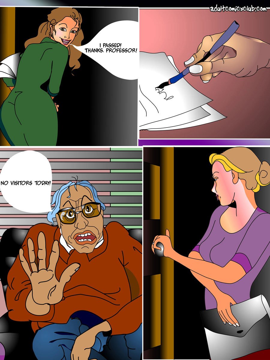 Lucky Professor [AdultComicsClub] 1 . Lucky Professor - Chapter 1 [AdultComicsClub] – page 9