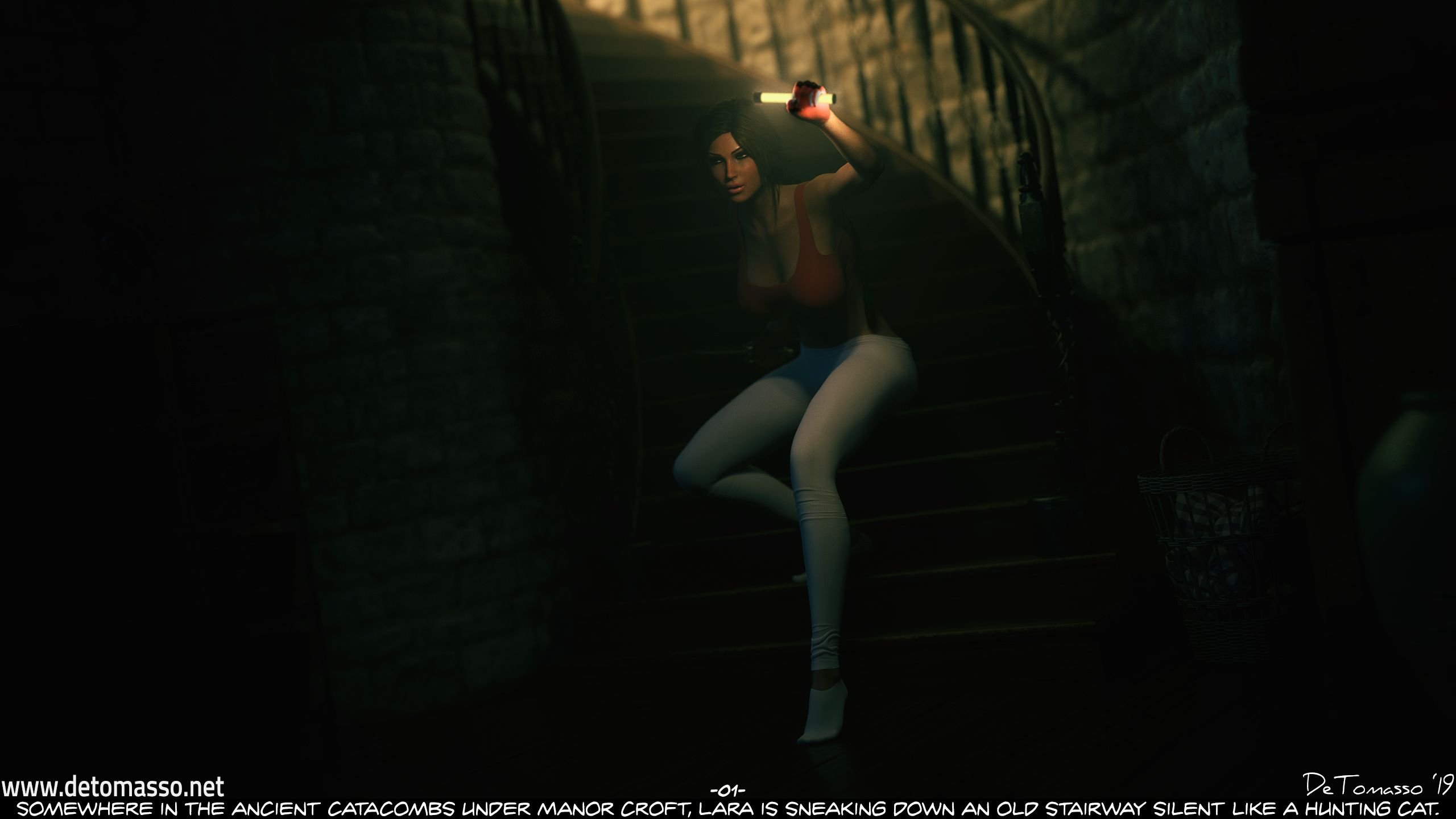 Crux On The Loose (Tomb Raider) [DeTomasso] 2 . Crux's Game - Chapter 2 (Tomb Raider) [DeTomasso] – page 1