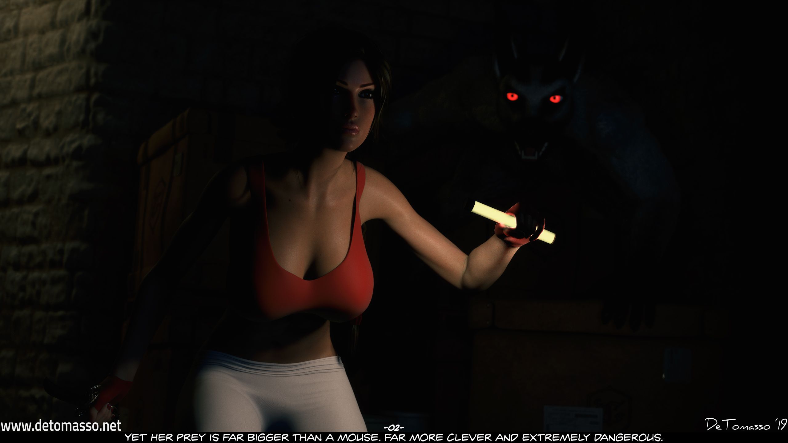 Crux On The Loose (Tomb Raider) [DeTomasso] 2 . Crux's Game - Chapter 2 (Tomb Raider) [DeTomasso] – page 2