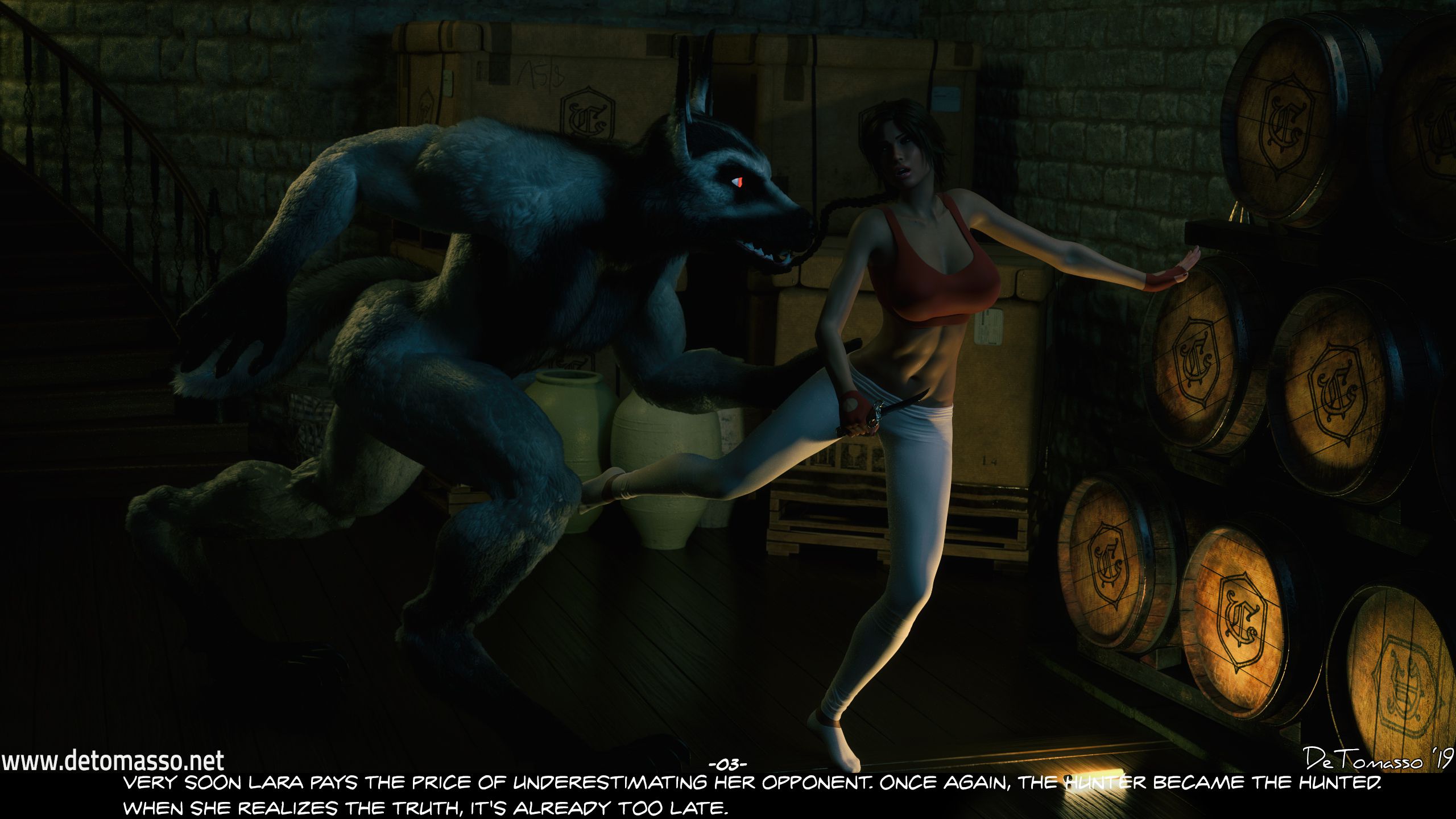 Crux On The Loose (Tomb Raider) [DeTomasso] 2 . Crux's Game - Chapter 2 (Tomb Raider) [DeTomasso] – page 3