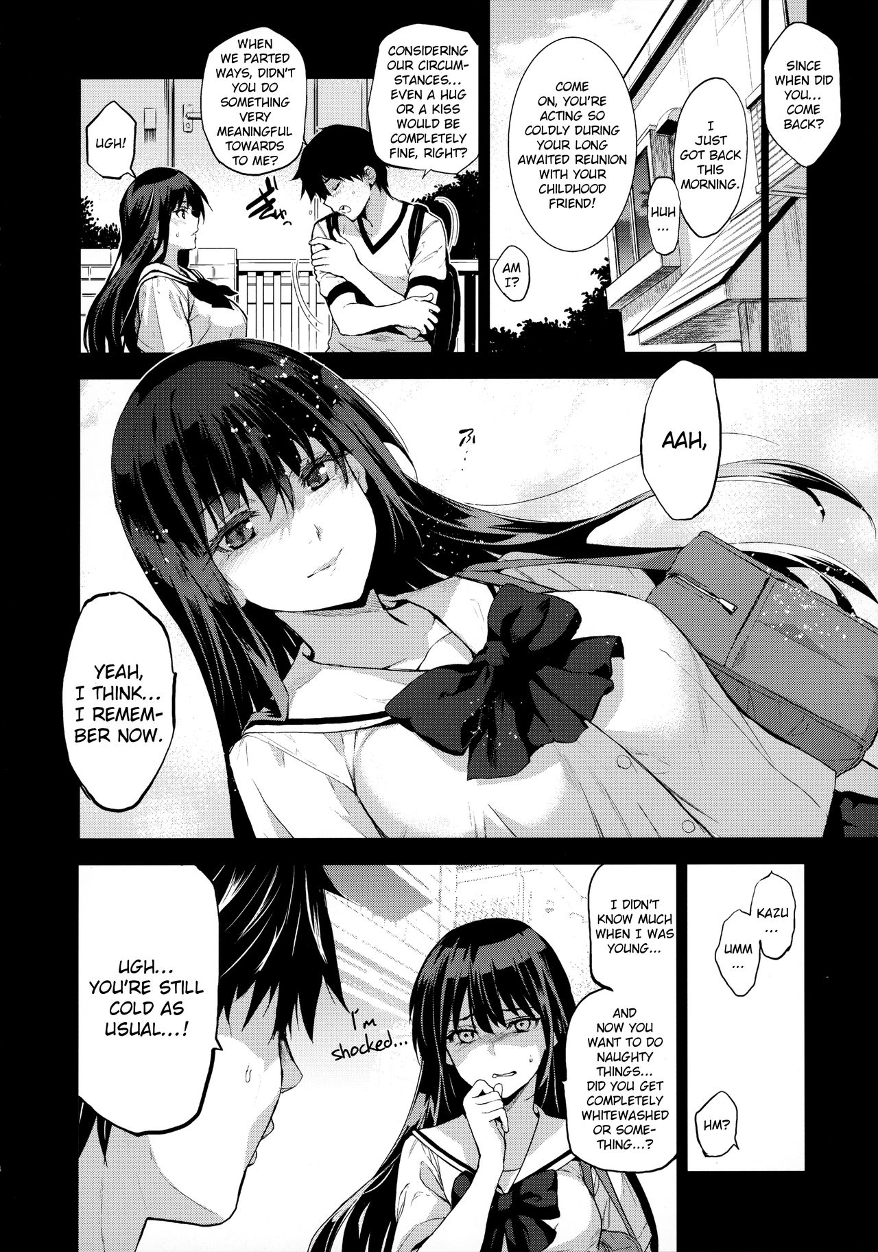 Otonari no Nie [Inue Shinsuke] 1 . Otonari no Nie - Chapter 1  - Saikai Shita Osananajimi no Ie de Okita Koto [Inue Shinsuke] – page 5
