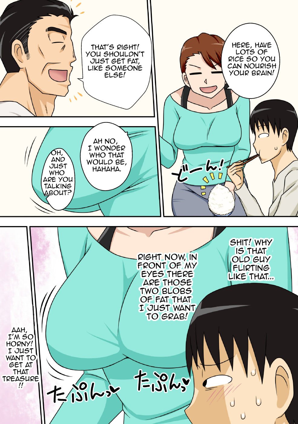 Antisocial Nephew Wants To Do His Aunt [DT Hone] 1 . Antisocial Nephew Wants To Do His Aunt  - Chapter 1 [DT Hone] – page 8
