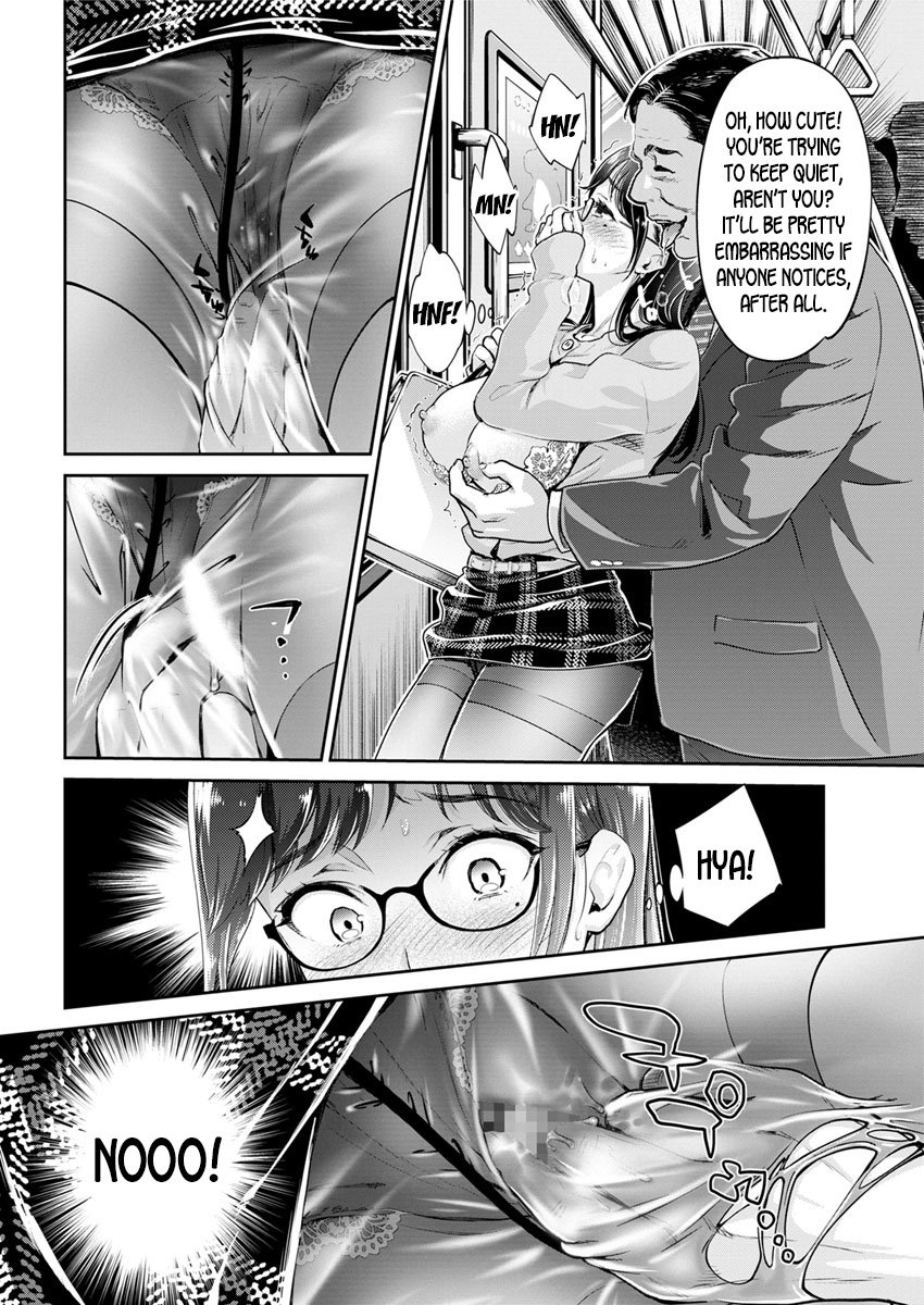 The Plain Glasses University Girl With Hidden Big Tits And Her Encounter In A Certain Packed Train [Umemaru] 1 . The Plain Glasses University Girl With Hidden Big Tits And Her Encounter In A Certain Packed Train - Chapter 1 [Umemaru] – page 6