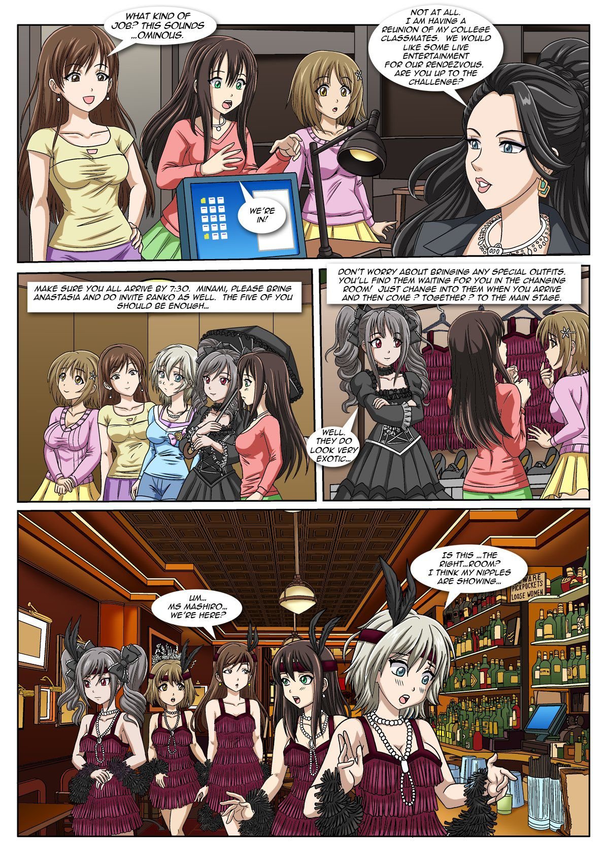 Cinderella Callgirls (The Idolmaster) [PalComix] 1 . Cinderella Callgirls - Chapter 1 (The Idolmaster) [PalComix] – page 3
