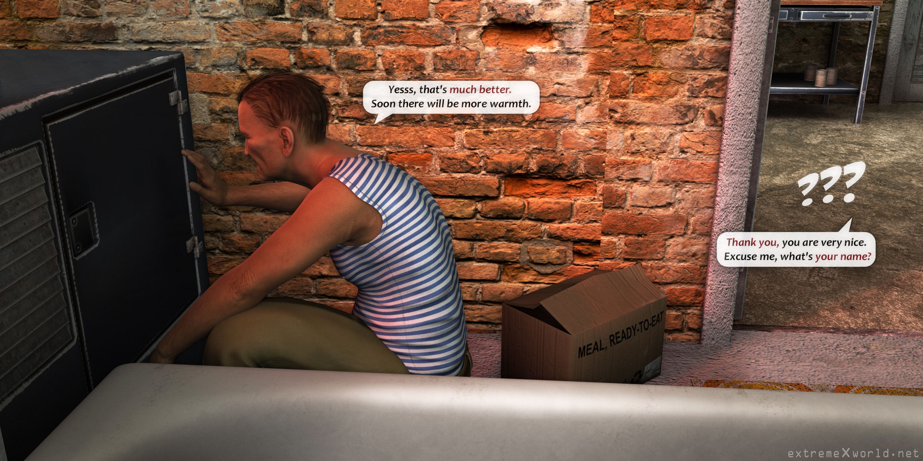 Tornado Shelter [ExtremeXWorld] 1 . Tornado Shelter - Chapter 1 [ExtremeXWorld] – page 16