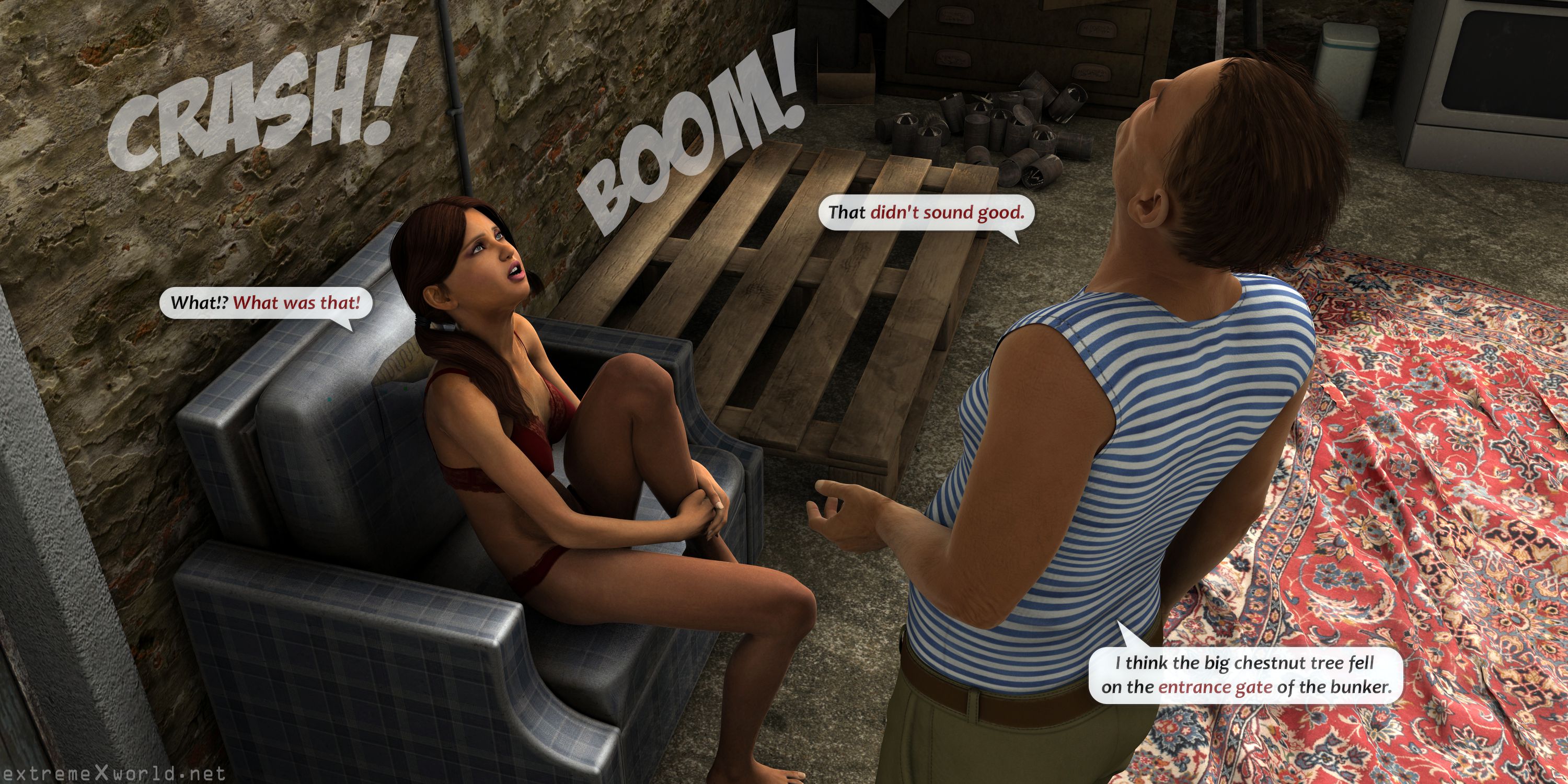 Tornado Shelter [ExtremeXWorld] 1 . Tornado Shelter - Chapter 1 [ExtremeXWorld] – page 18