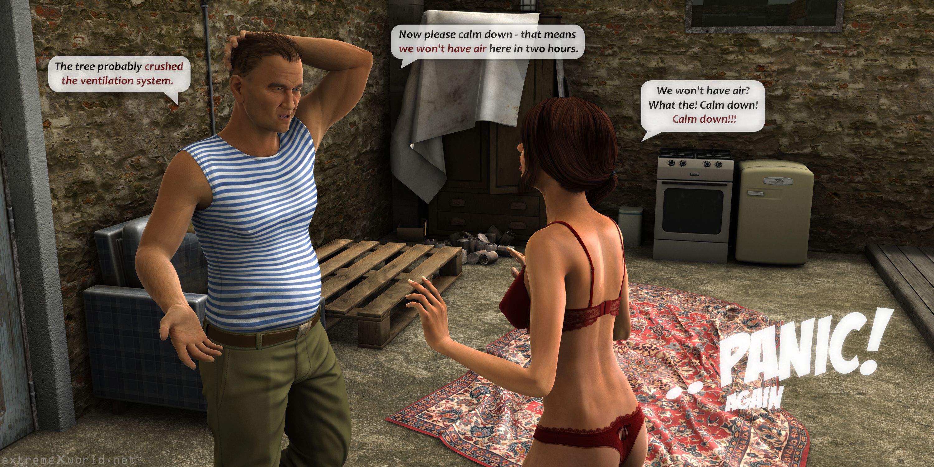 Tornado Shelter [ExtremeXWorld] 1 . Tornado Shelter - Chapter 1 [ExtremeXWorld] – page 23