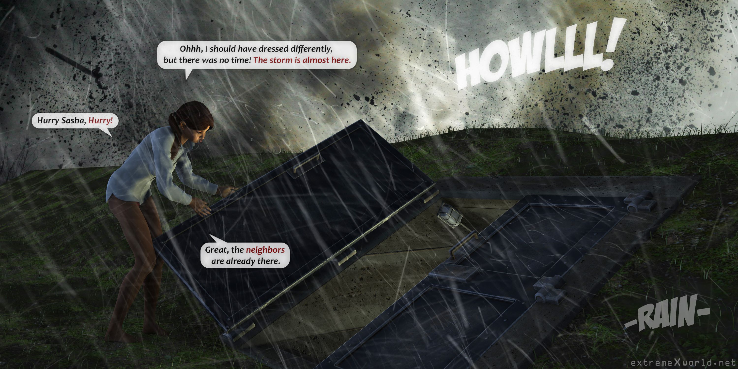 Tornado Shelter [ExtremeXWorld] 1 . Tornado Shelter - Chapter 1 [ExtremeXWorld] – page 4
