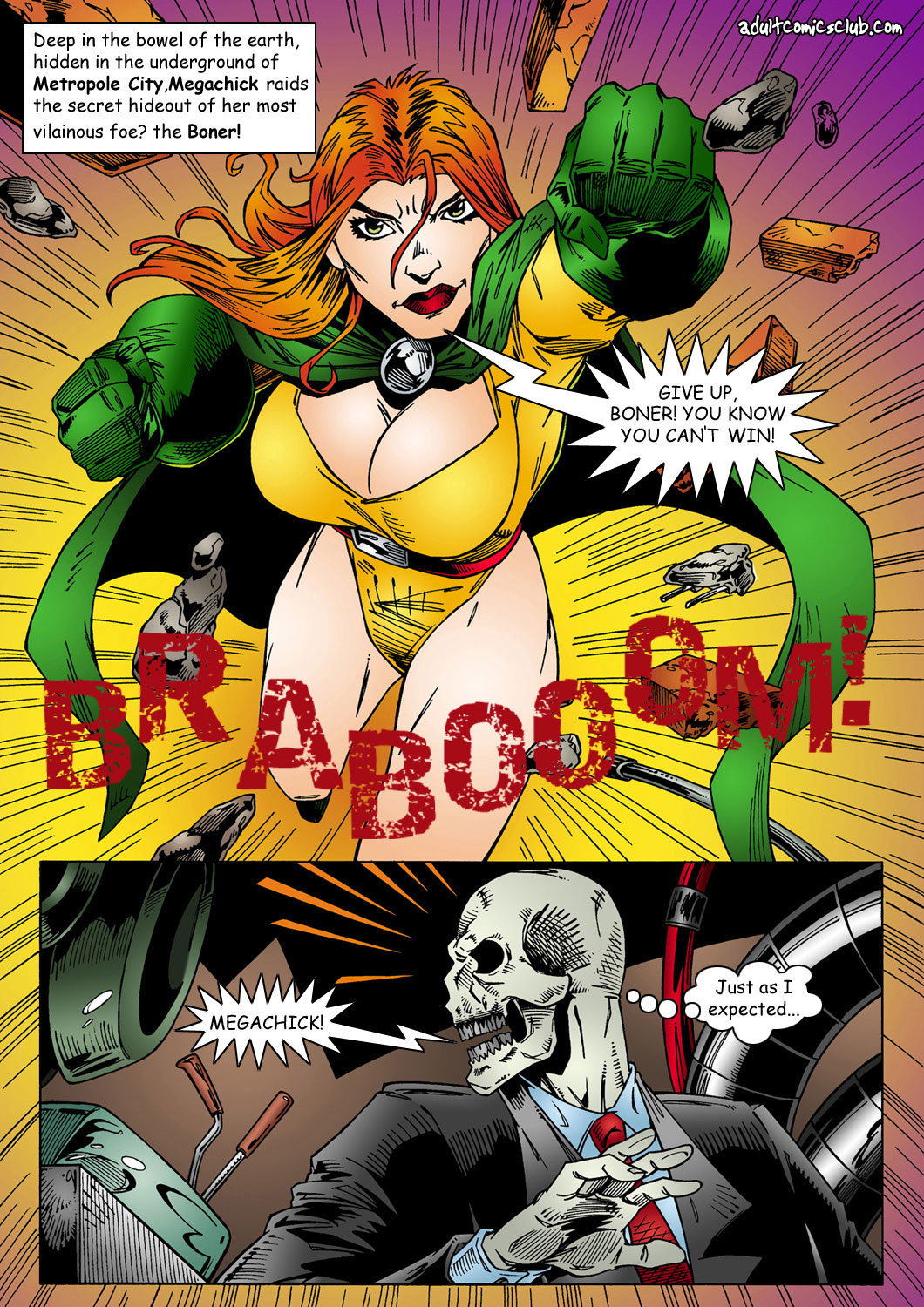 Megachick [AdultComicsClub] 1 . Megachick - Chapter 1 [AdultComicsClub] – page 1