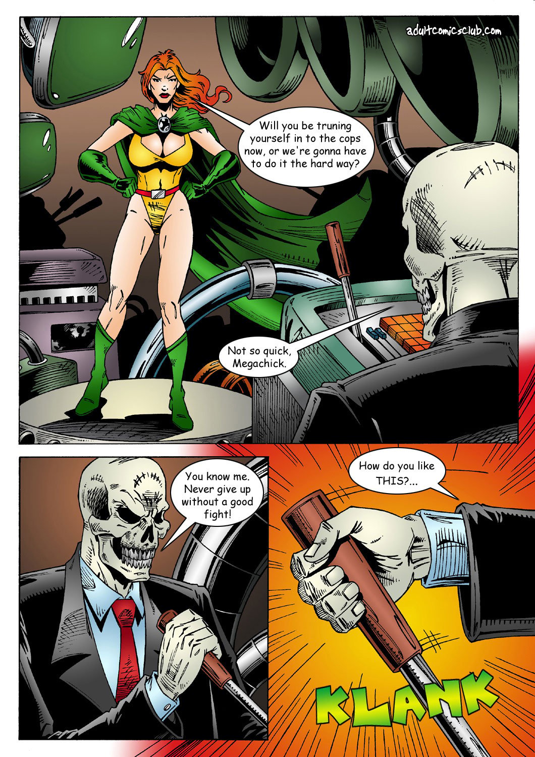 Megachick [AdultComicsClub] 1 . Megachick - Chapter 1 [AdultComicsClub] – page 2
