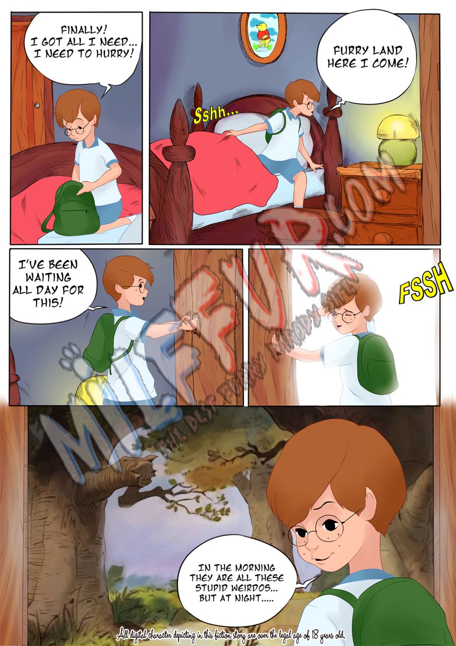 Winny The Poop (Winnie The Pooh) [MILFFur] 1 . Winny The Poop - Chapter 1 (Winnie The Pooh) [MILFFur] – page 2