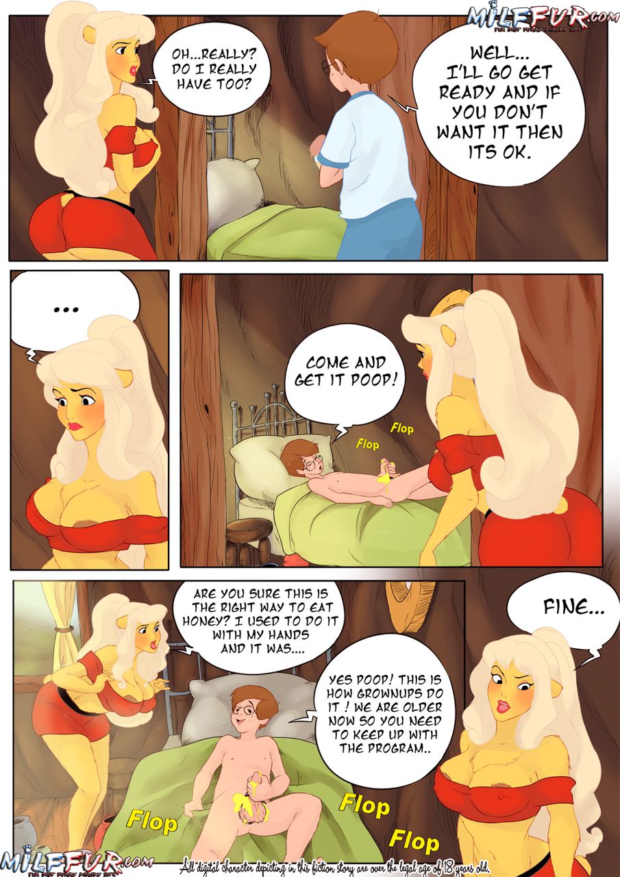 Winny The Poop (Winnie The Pooh) [MILFFur] 1 . Winny The Poop - Chapter 1 (Winnie The Pooh) [MILFFur] – page 7