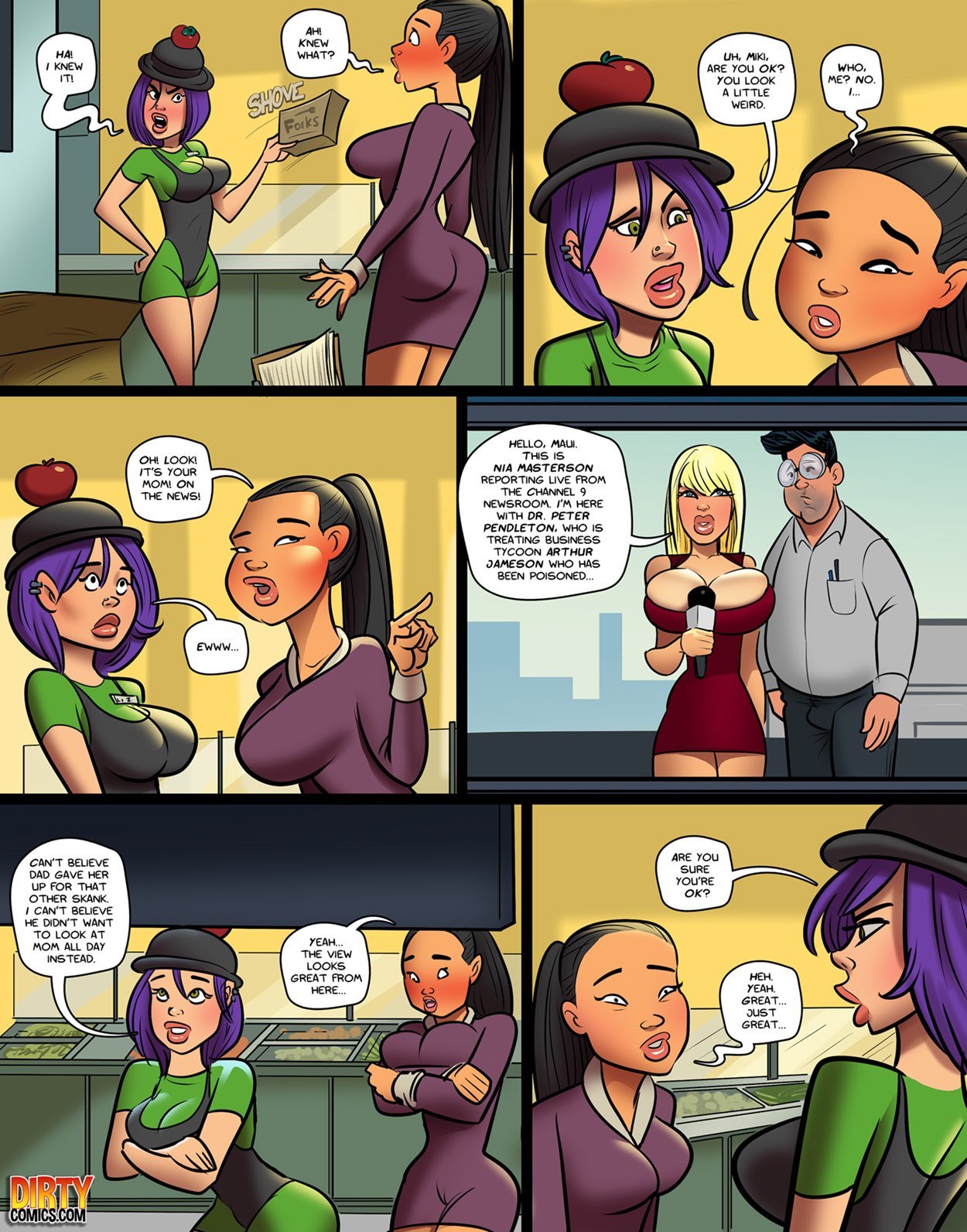 Two Princesses [Dirty Comics] 1 . Two Princesses - Chapter 1 [Dirty Comics] – page 19